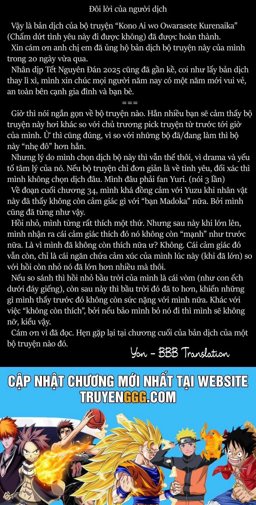 Liệu Cậu Sẽ Kết Thúc Mối Tình Này Chứ? 35 trang 28