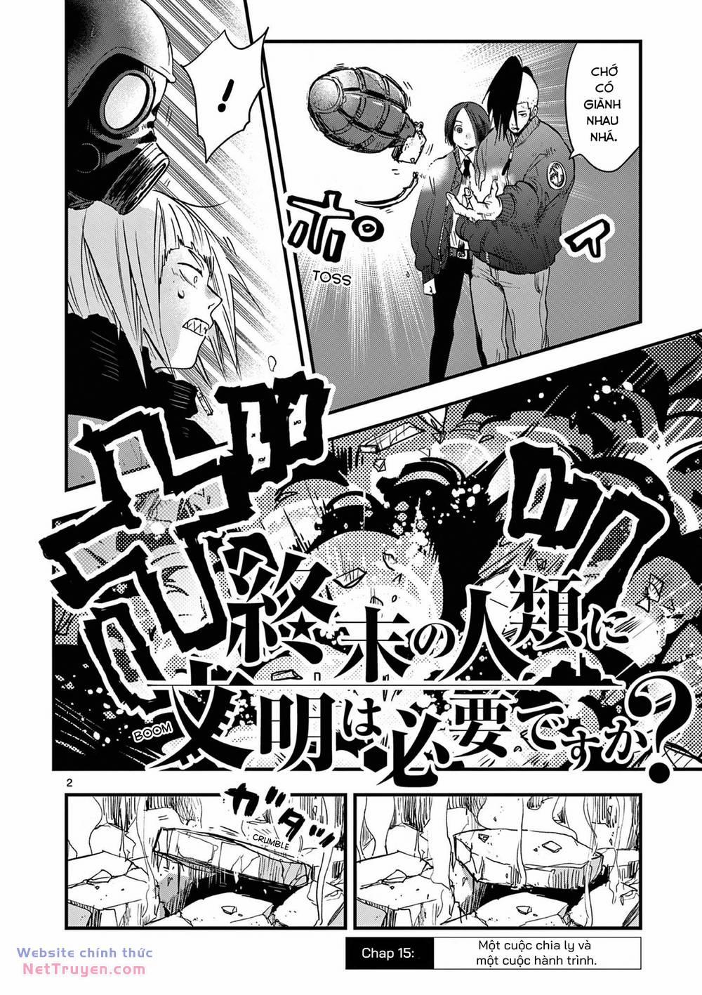 Liệu Nhân Loại Có Cần Nền Văn Minh Hậu Tận Thế Không? 15 trang 2