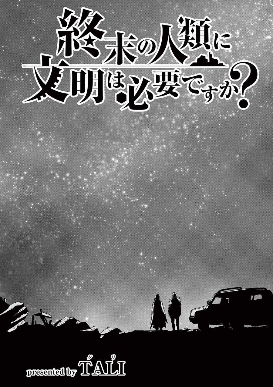 Liệu Nhân Loại Có Cần Nền Văn Minh Hậu Tận Thế Không? 16 trang 2