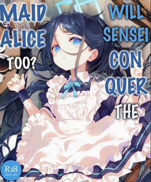 Bìa truyện Liệu Sensei có chinh phục được cô hầu gái Alice không