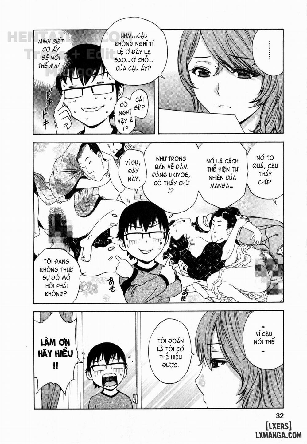 Life with Married Women Just Like a Manga 12 trang 8