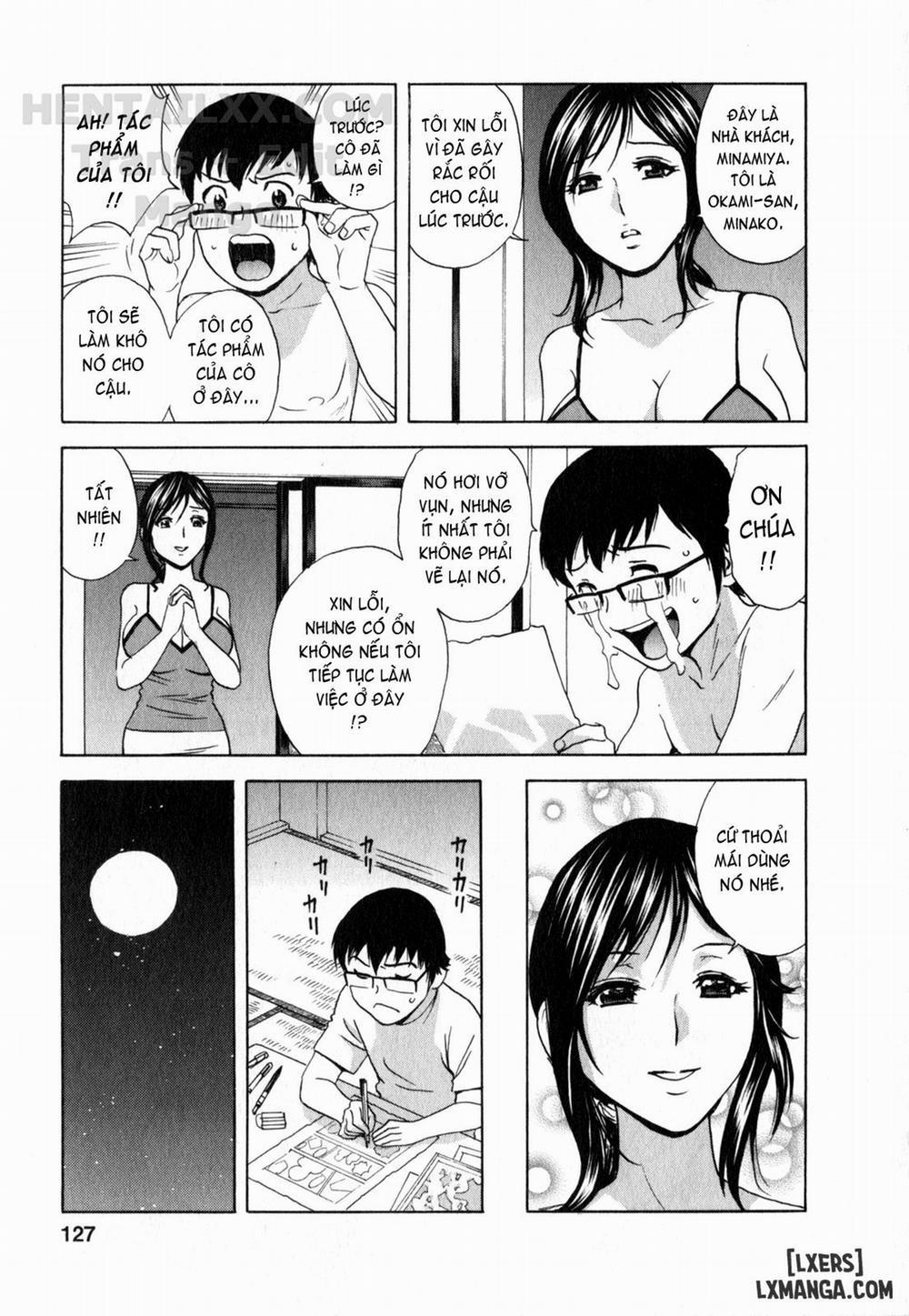 Life with Married Women Just Like a Manga 17 trang 9
