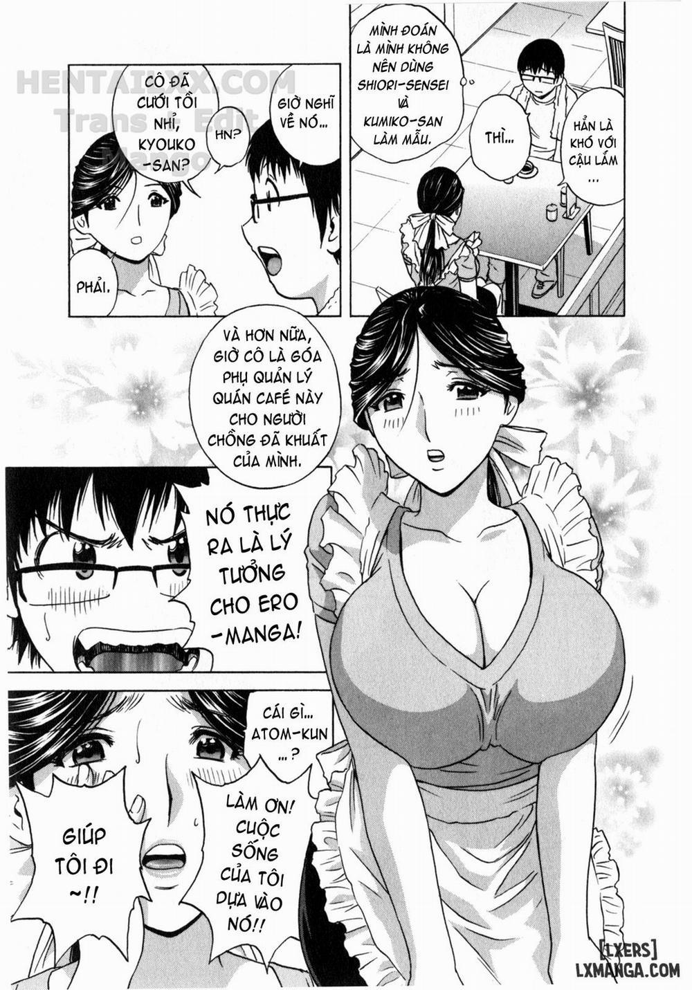Life with Married Women Just Like a Manga 4 trang 11