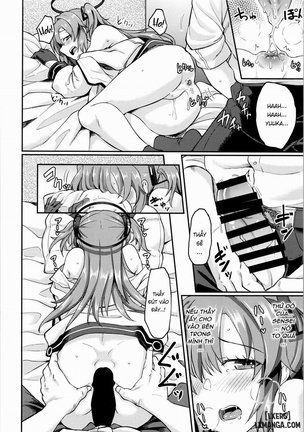 Lỗ đít "xanh" của Yuuka! Đít Yuuka ngon vl mấy con gà biết gì! trang 17