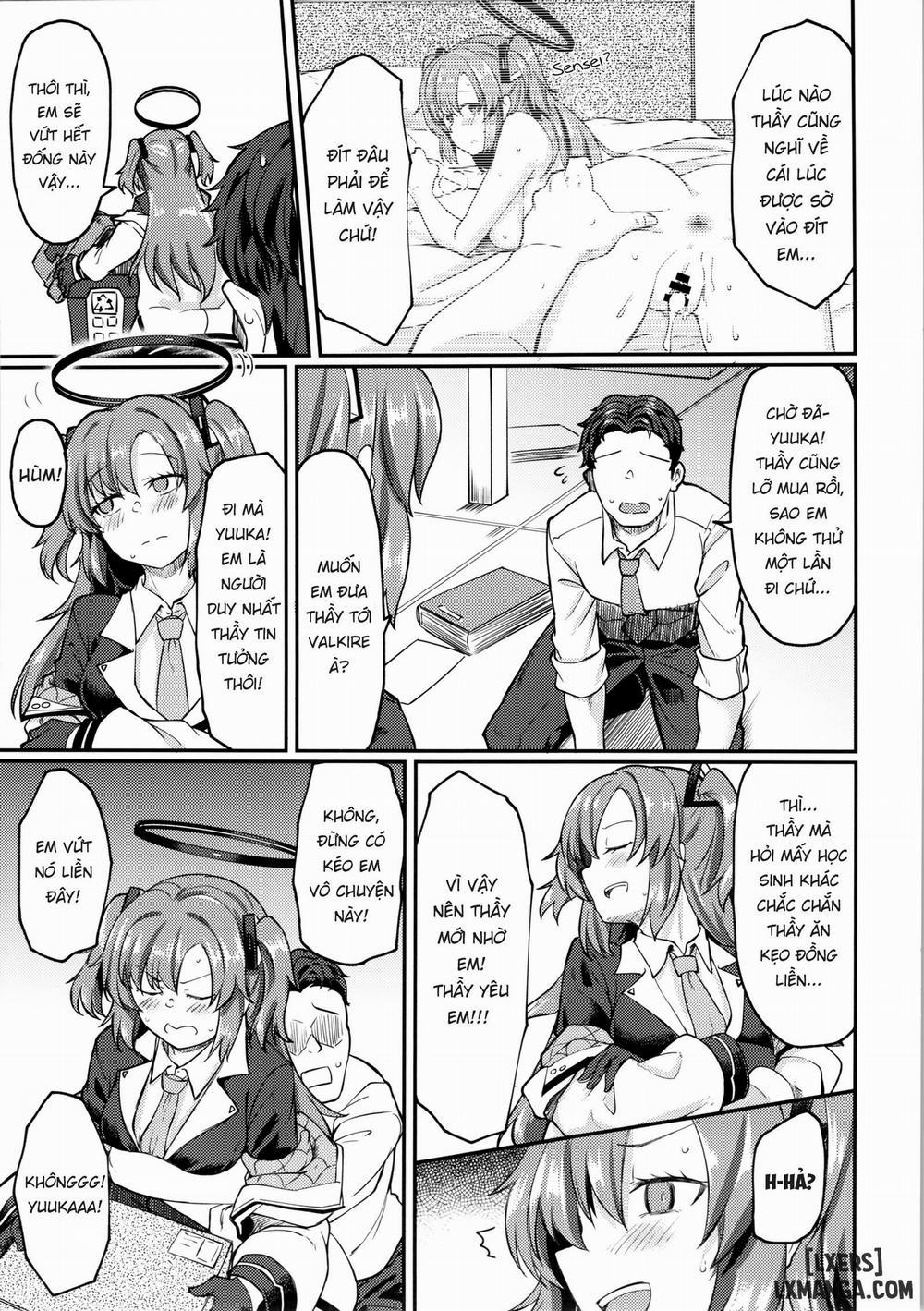 Lỗ đít "xanh" của Yuuka! Đít Yuuka ngon vl mấy con gà biết gì! trang 6