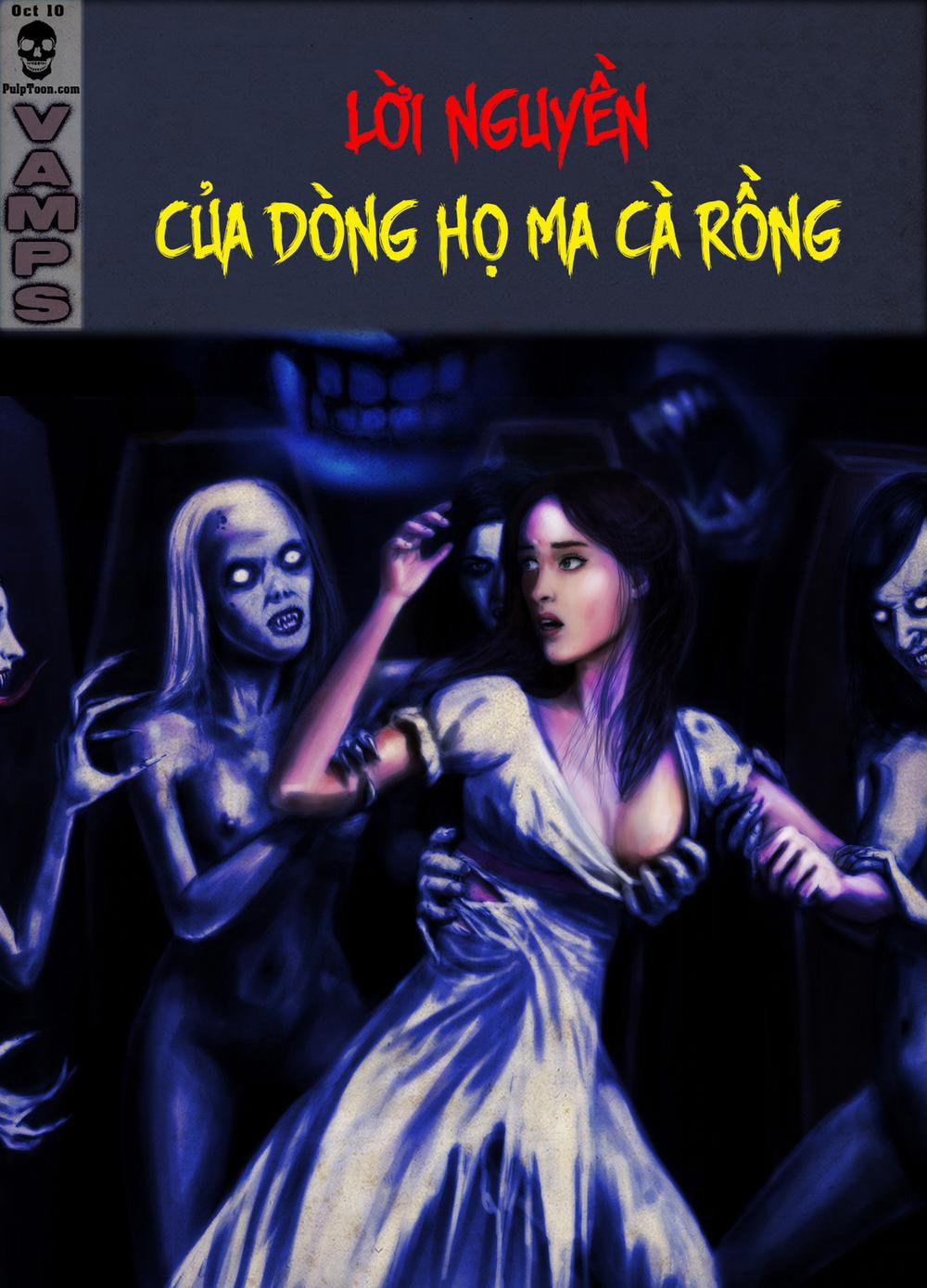 Lời nguyền của dòng họ ma cà rồng Oneshot trang 17
