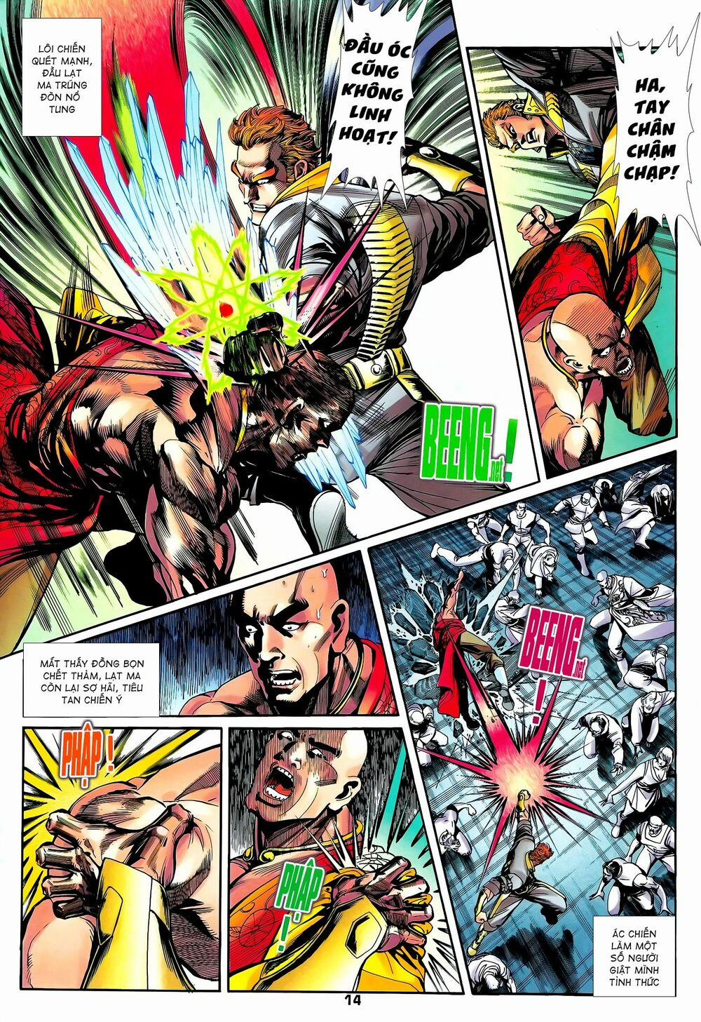 Long Hổ 5 Thế 203 trang 12