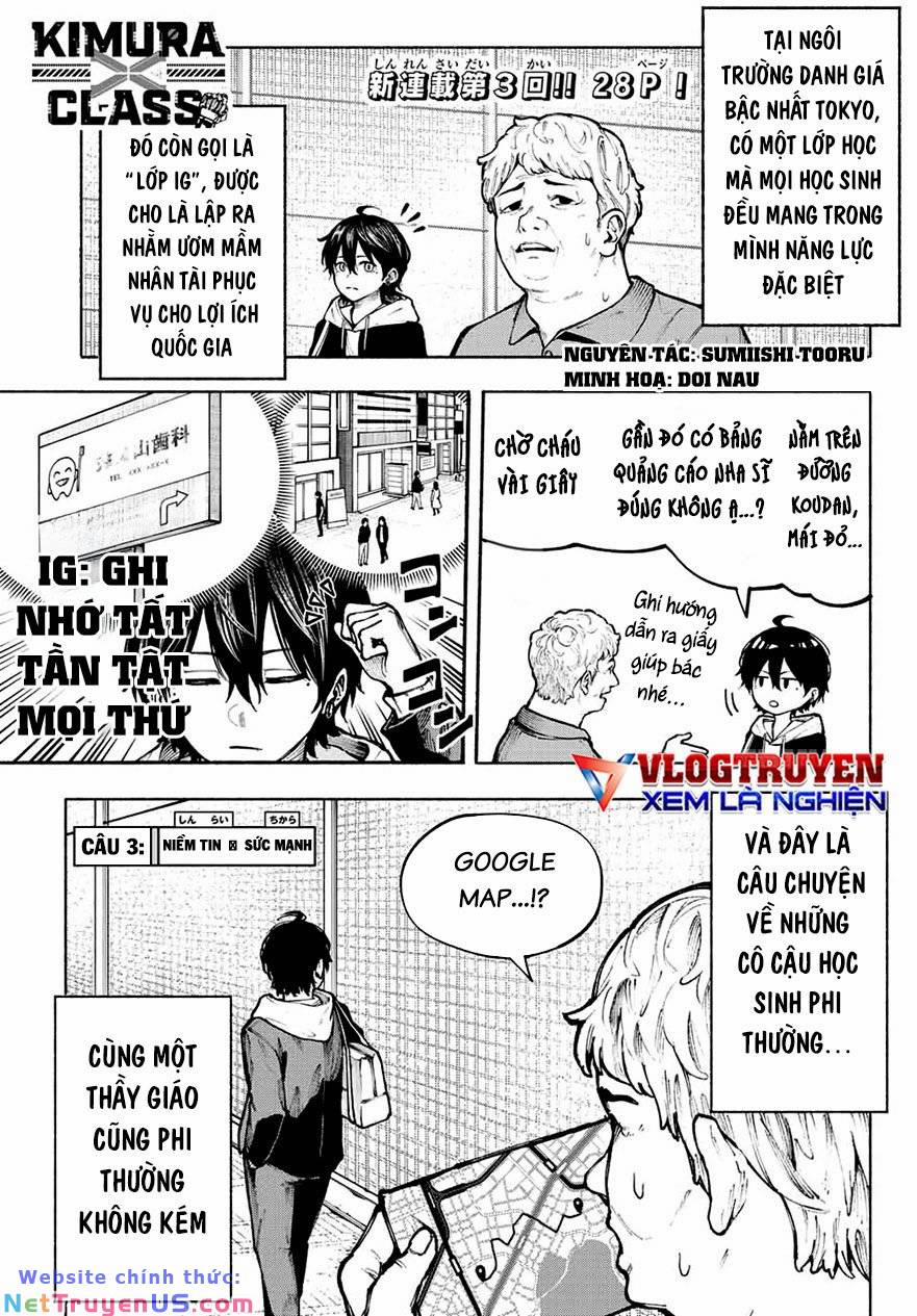 Lớp Học Của Thầy Kimura 3 trang 1