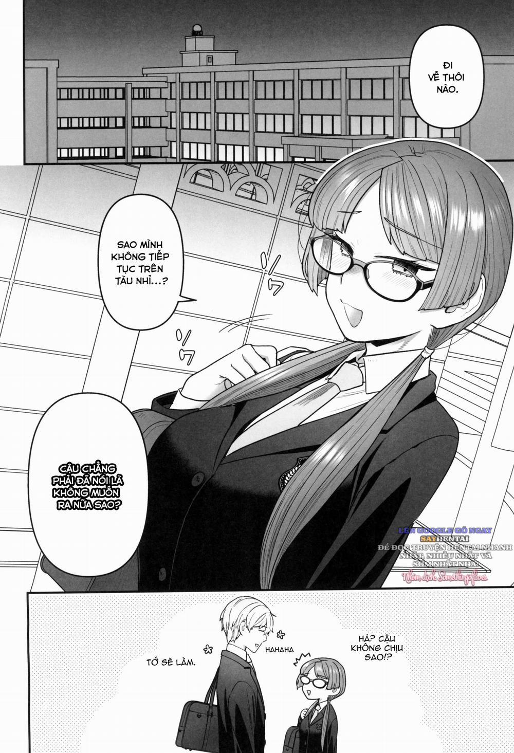 Lớp trưởng và Mitsuda sau giờ học Oneshot trang 18