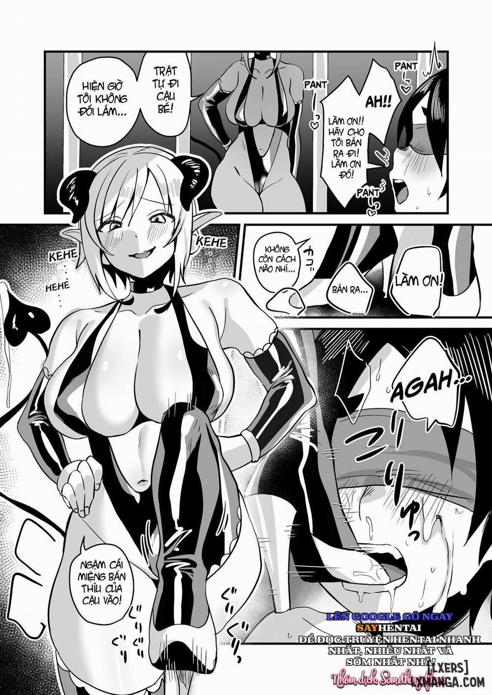 Lotion Succubus no Nurunuru Sakusei Inmu W | Lotion Succubus' Slippery Lewd Dream W Oneshot trang 25