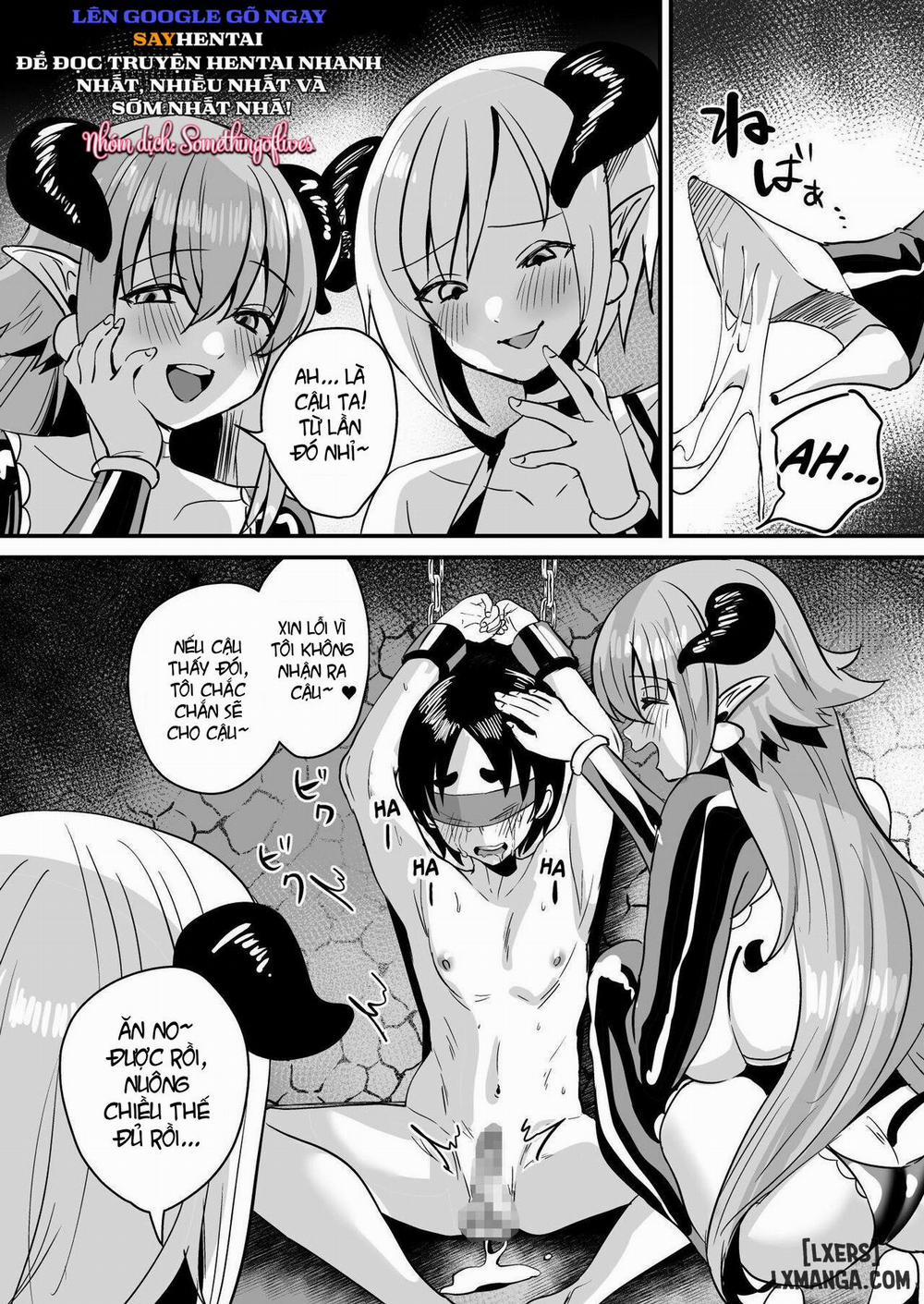 Lotion Succubus no Nurunuru Sakusei Inmu W | Lotion Succubus' Slippery Lewd Dream W Oneshot trang 27
