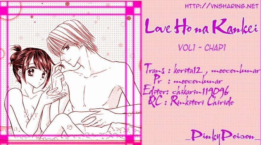 Love Hona Kankei 1 trang 0