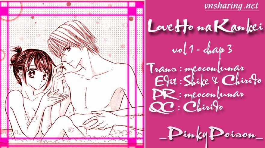 Love Hona Kankei 3 trang 0