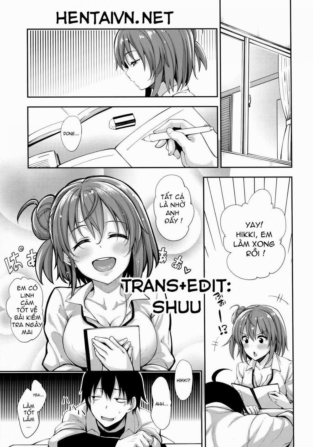 LOVE STORY #03 (Yahari Ore No Seishun Love Come Wa Machigatteiru.) Oneshot trang 3