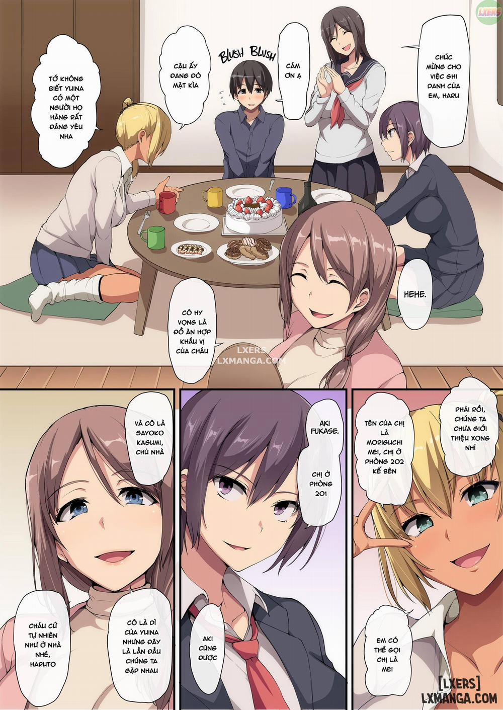 Lovey-Dovey Sex Life With Older Ladies Oneshot trang 4