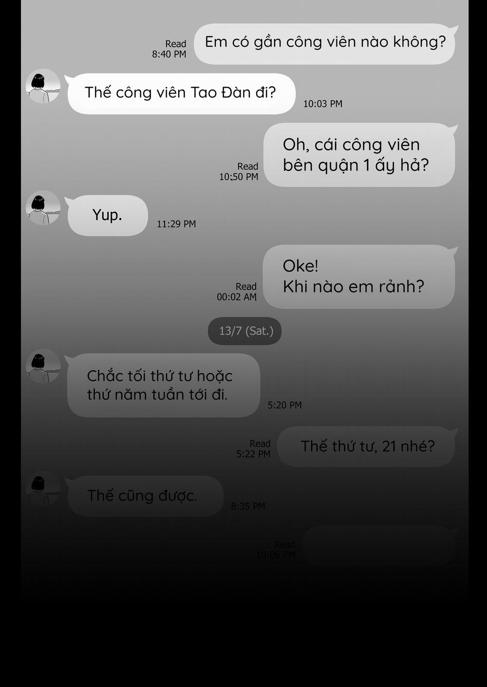 Lướt Tinder, Tôi chịch luôn vợ người ta. Oneshot [Không che] trang 13
