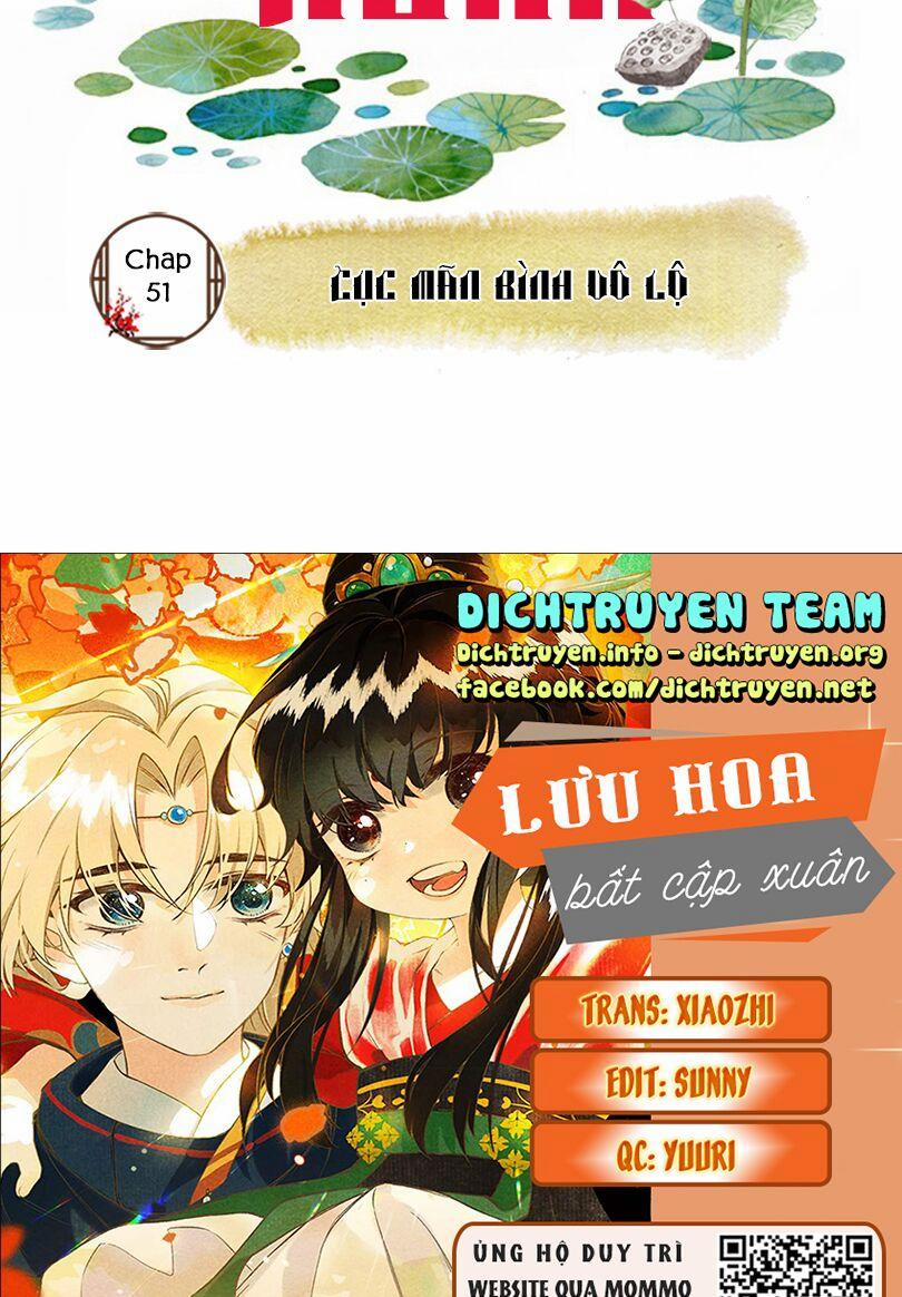 Lưu Hoa Bất Cập Xuân 51 trang 1