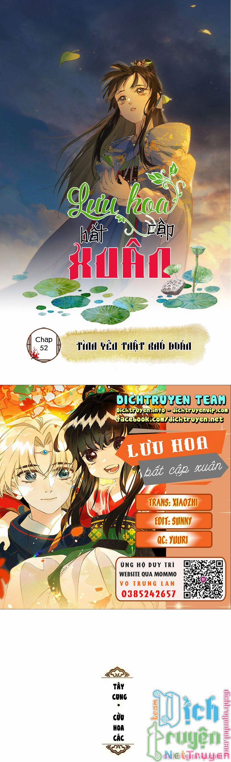 Lưu Hoa Bất Cập Xuân 52 trang 0