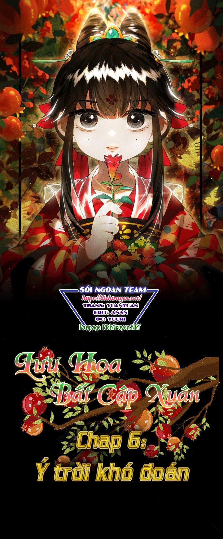 Lưu Hoa Bất Cập Xuân 6 trang 0