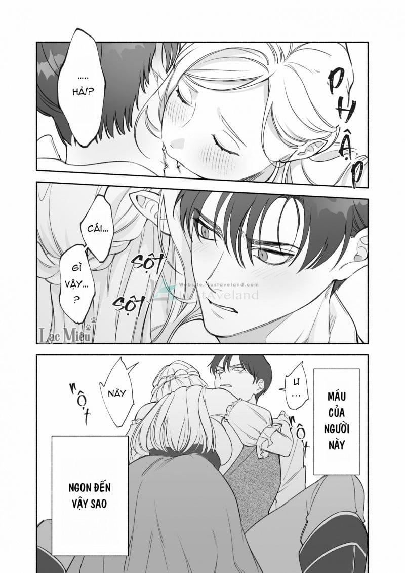 Ma Cà Rồng Non Nớt Muốn Hút Máu Kỵ Sĩ Sói 1 trang 12