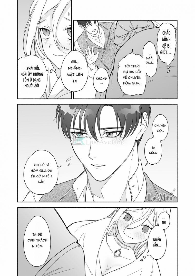 Ma Cà Rồng Non Nớt Muốn Hút Máu Kỵ Sĩ Sói 2 trang 22