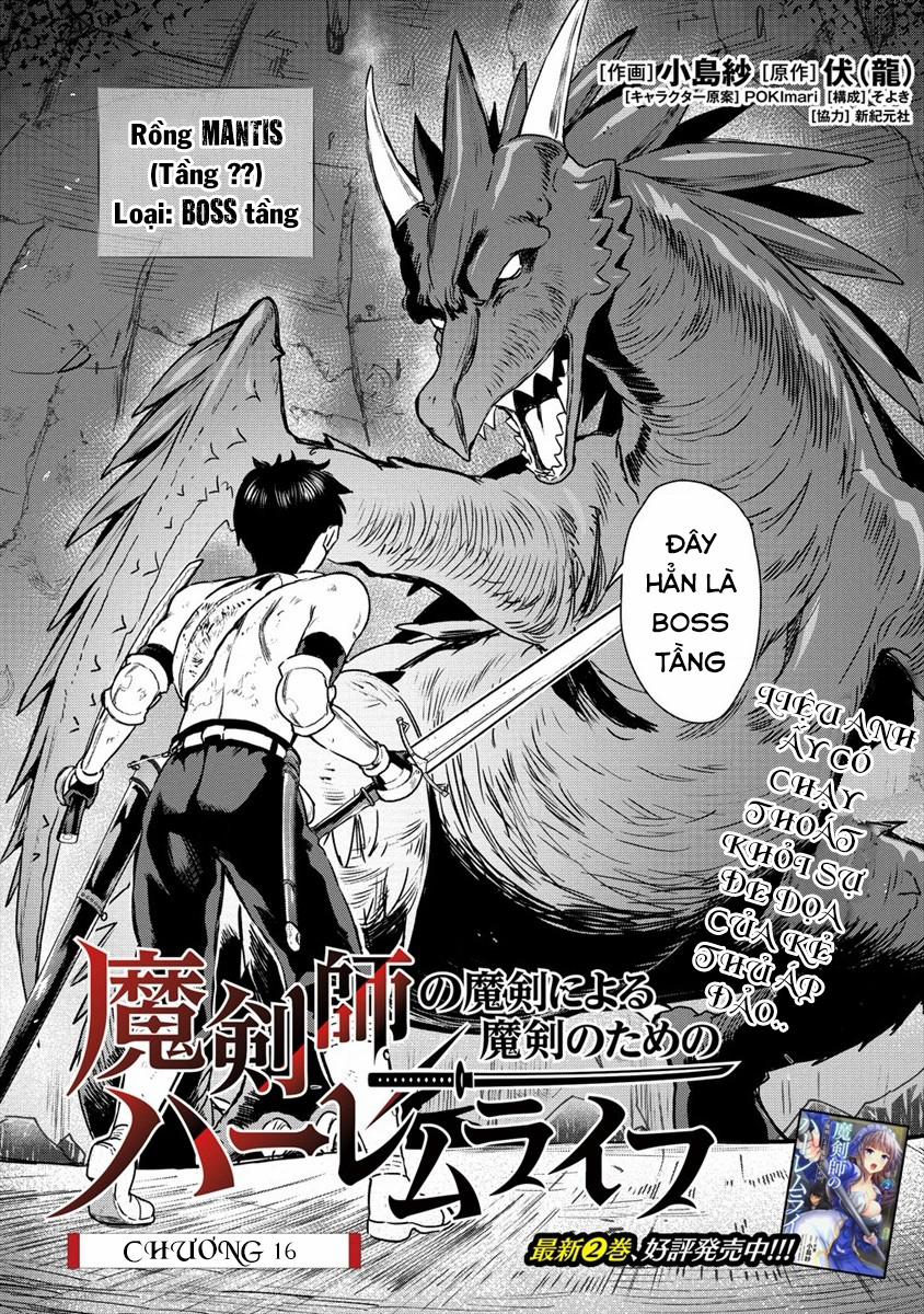 Ma Kiếm Sĩ Xuyên Không Lập Kiếm Làm Harem 16 trang 2