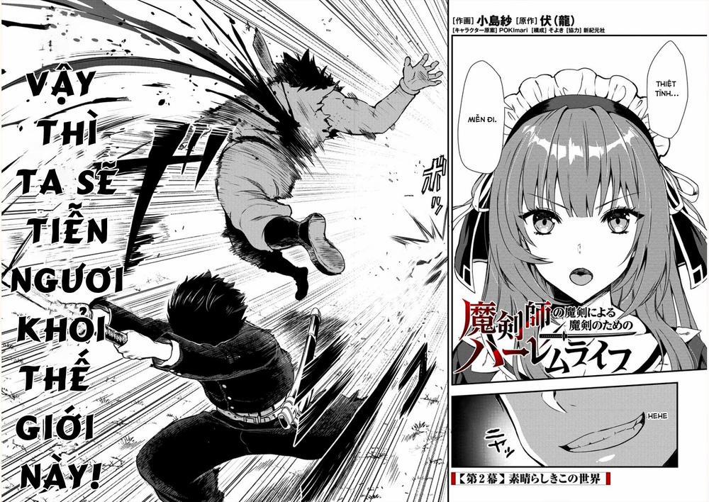 Ma Kiếm Sĩ Xuyên Không Lập Kiếm Làm Harem 2 trang 4