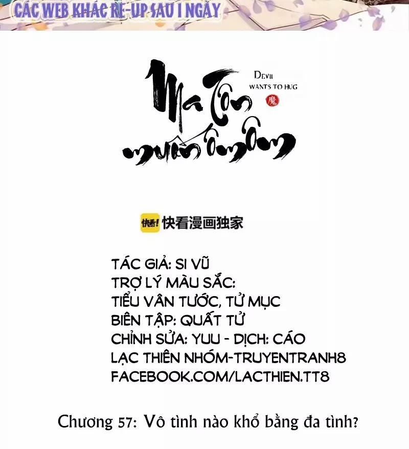 Ma Tôn Muốn Ôm Ôm 57 trang 1
