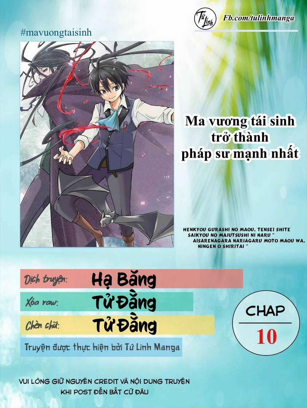 Ma Vương Tái Sinh Trở Thành Pháp Sư Mạnh Nhất 10 trang 1