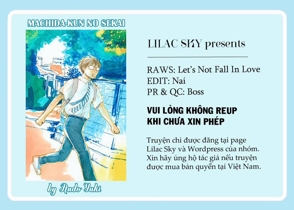 Machida-Kun No Sekai 16 trang 0