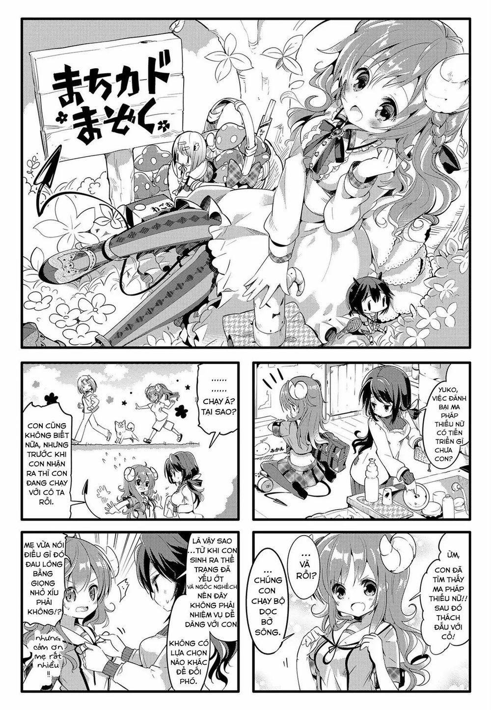 Machikado Mazoku 4 trang 1