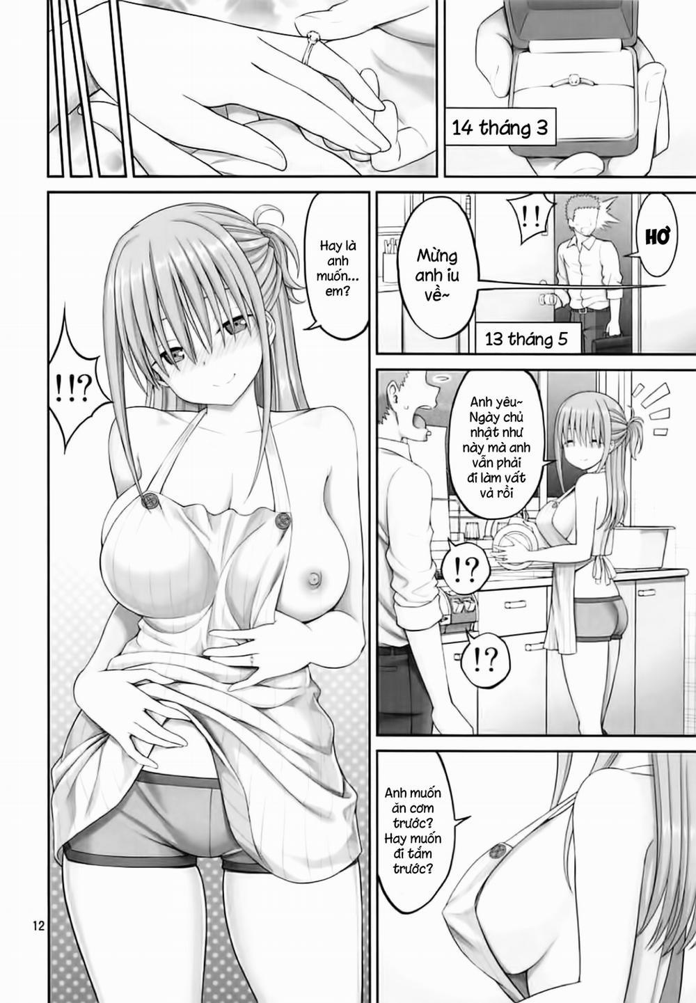 Maegami-chan no Shio no Milk Pai (Getsuyoubi no Tawawa) Oneshot trang 10