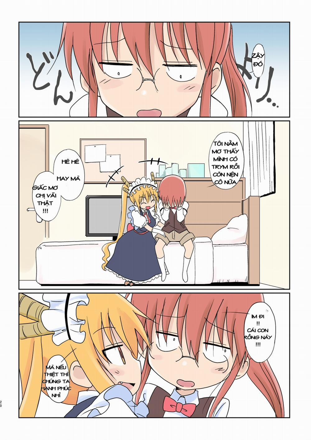 Magejun 40 (Kobayashi-San-Chi No Maid Dragon) Oneshot [Full Color] trang 18