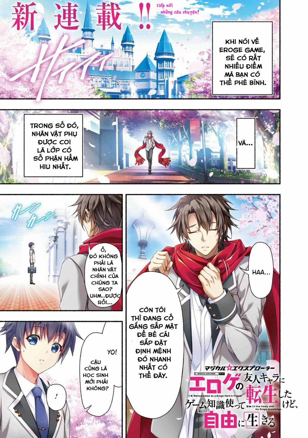 Magical★Explorer Eroge No Yuujin Kyara Ni Tensei Shitakedo, Game Chishiki Tsukatte Jiyuu Ni Ikiru 1 trang 1