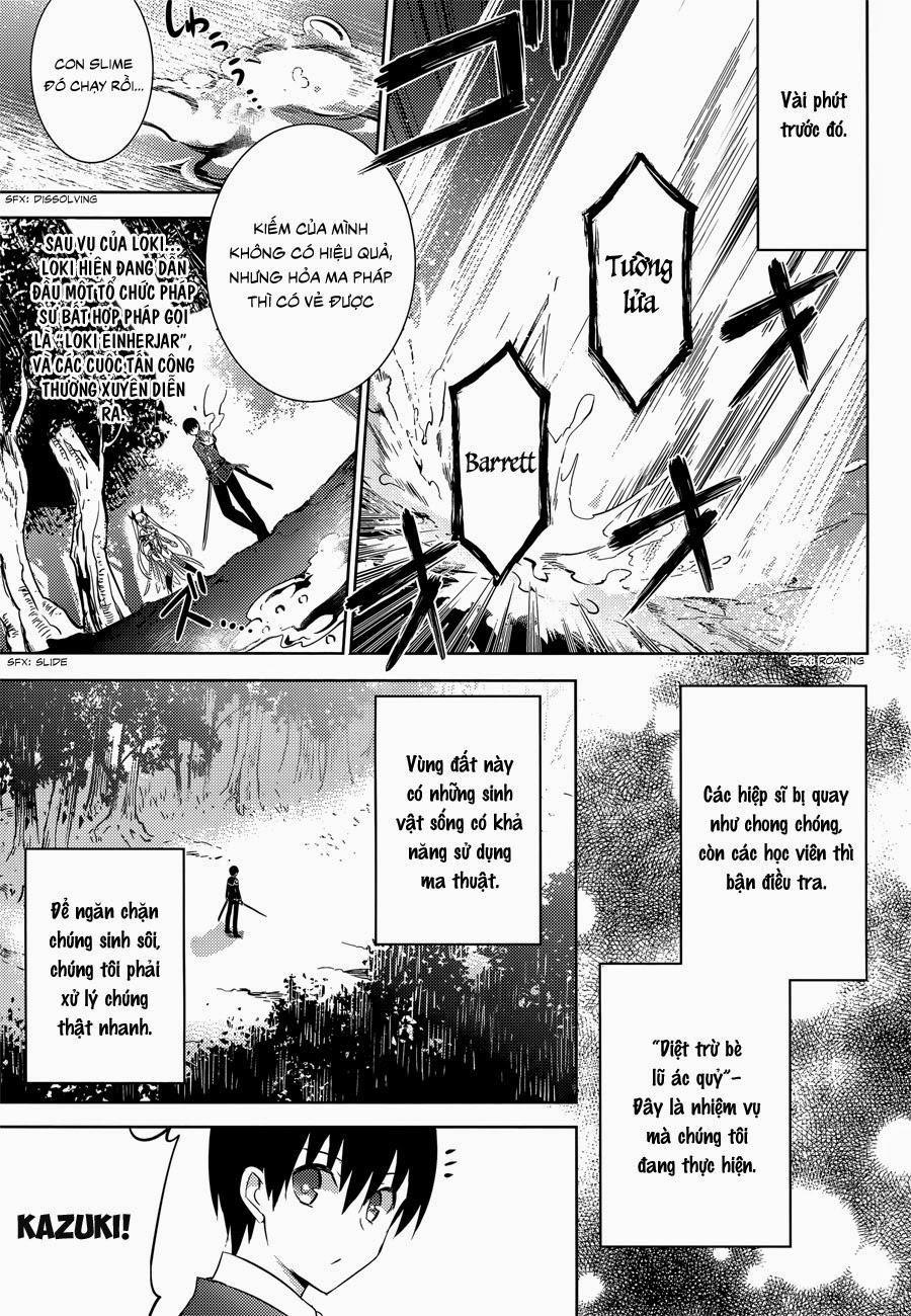 Magika No Kenshi To Shoukan Maou 16 trang 4