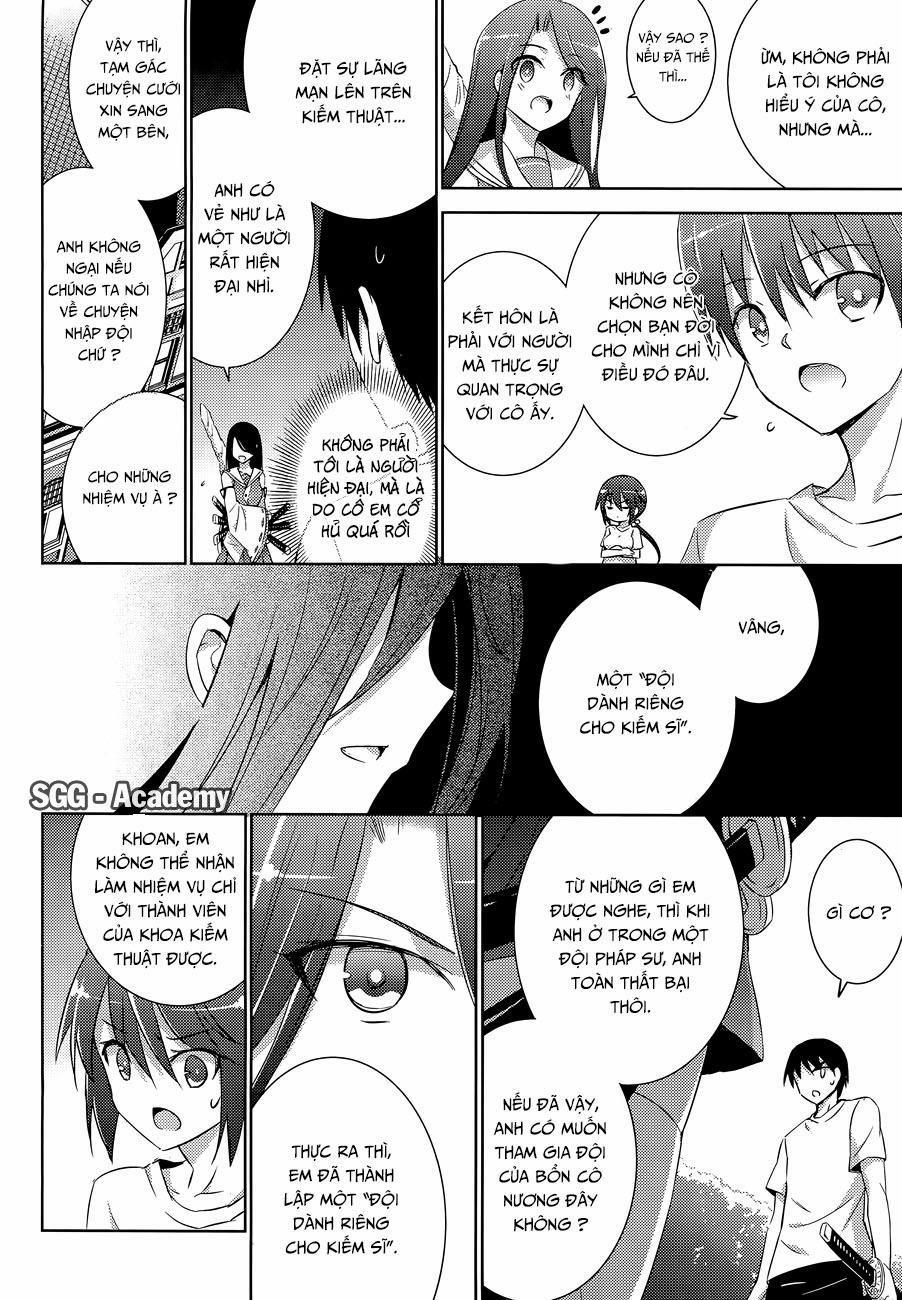 Magika No Kenshi To Shoukan Maou 18 trang 24