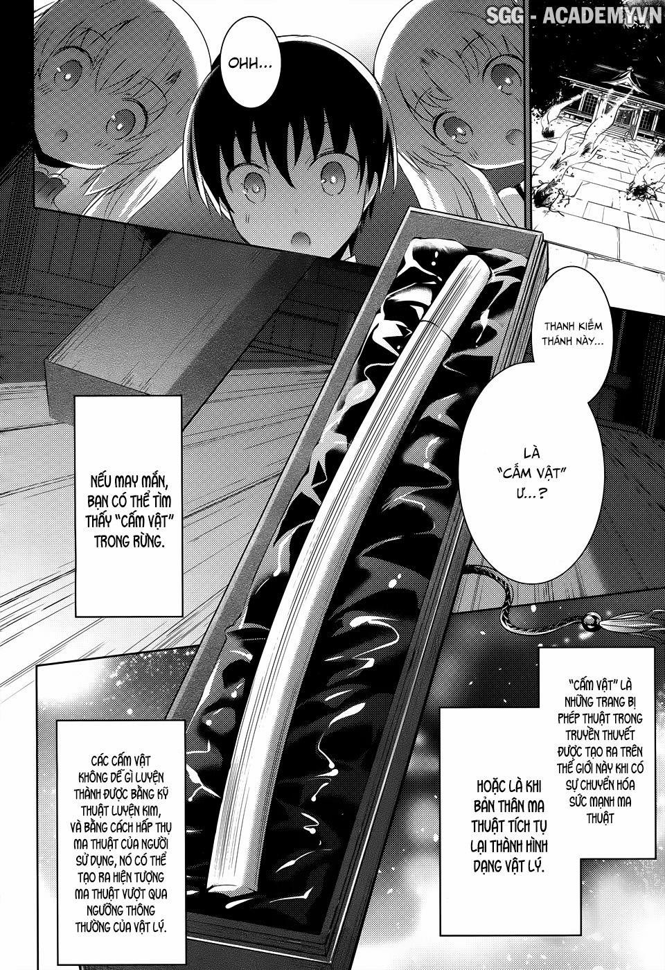 Magika No Kenshi To Shoukan Maou 21 trang 3