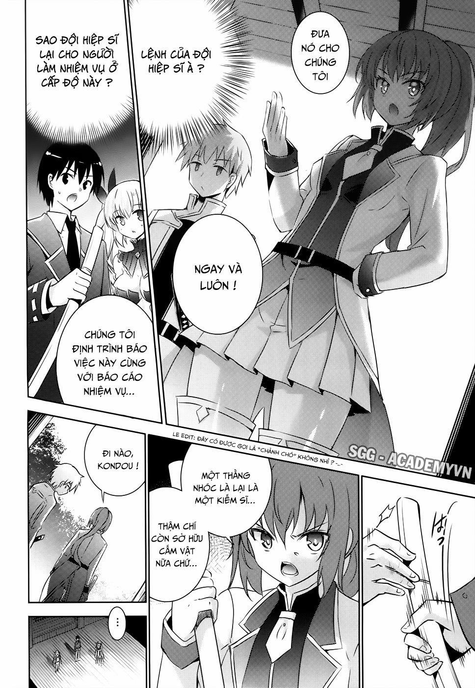 Magika No Kenshi To Shoukan Maou 21 trang 5