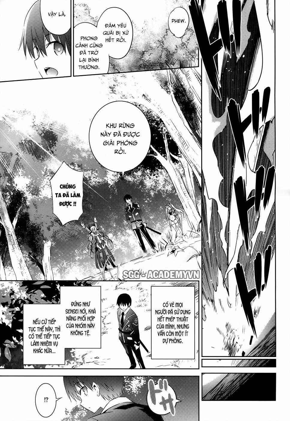 Magika No Kenshi To Shoukan Maou 21 trang 8