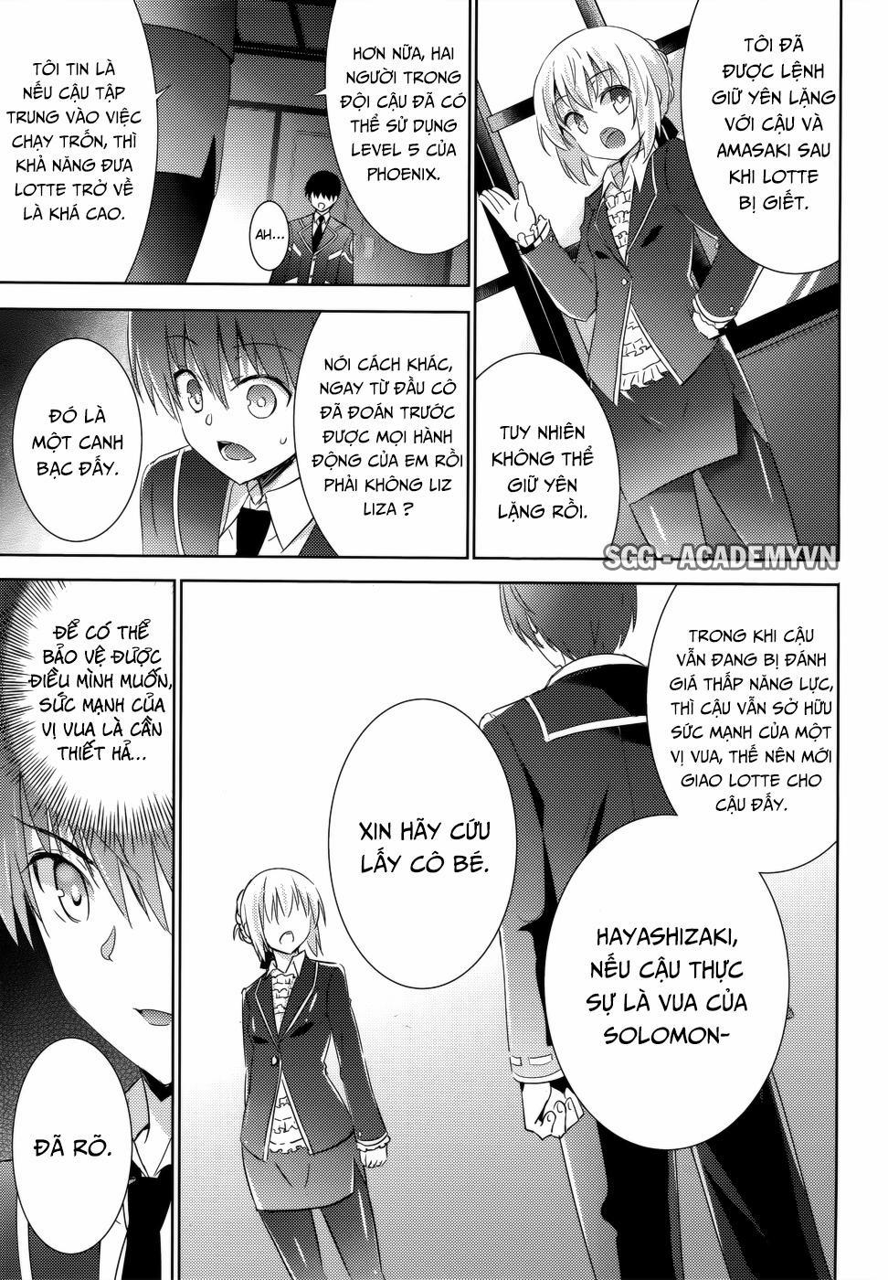 Magika No Kenshi To Shoukan Maou 22 trang 11