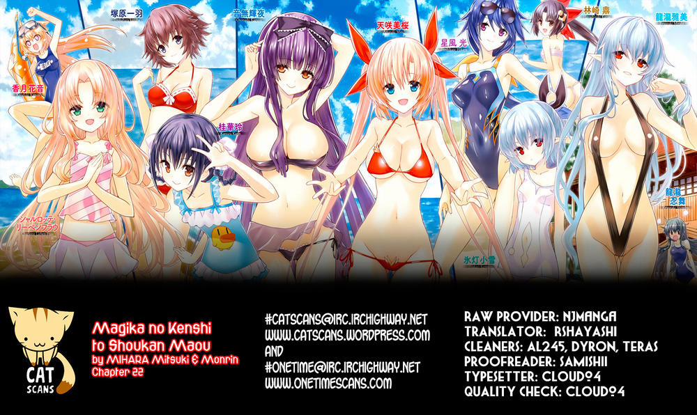 Magika No Kenshi To Shoukan Maou 22 trang 15