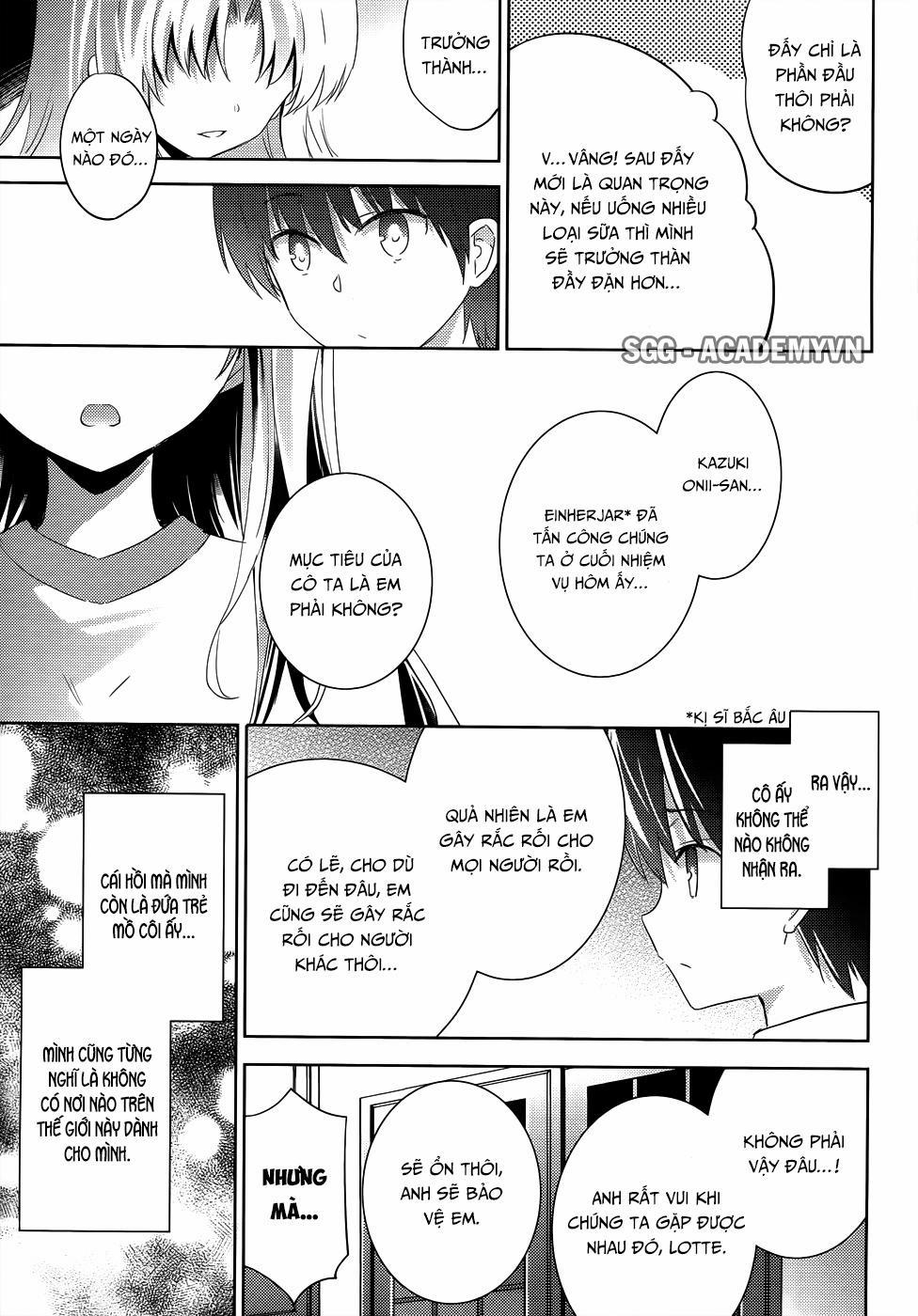 Magika No Kenshi To Shoukan Maou 23 trang 16