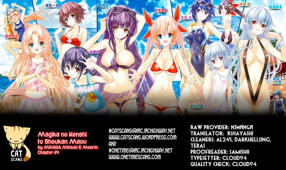 Magika No Kenshi To Shoukan Maou 24 trang 1