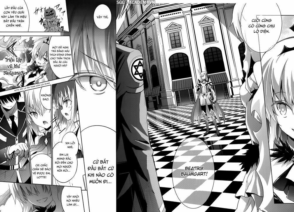 Magika No Kenshi To Shoukan Maou 24 trang 12