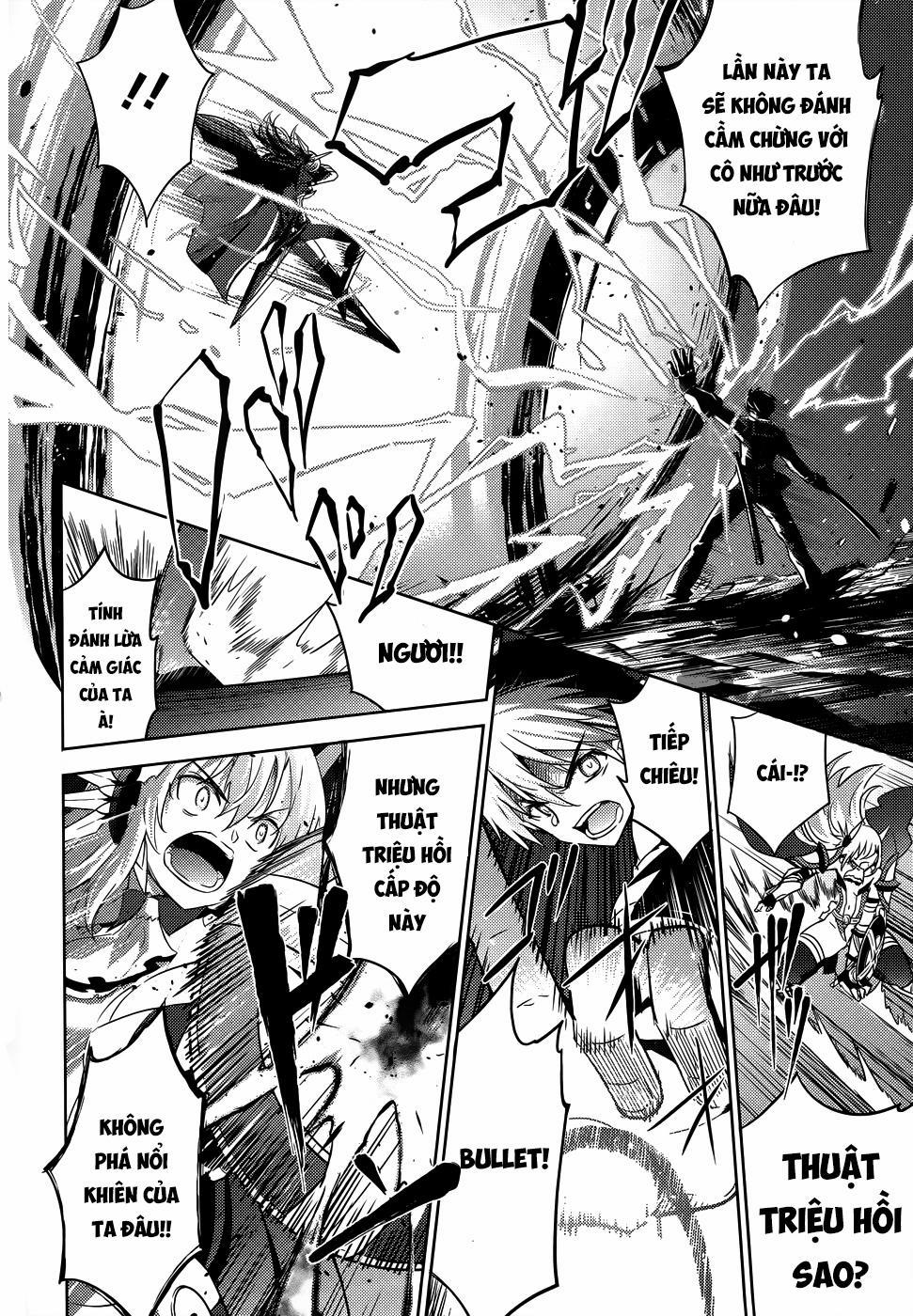 Magika No Kenshi To Shoukan Maou 24 trang 14