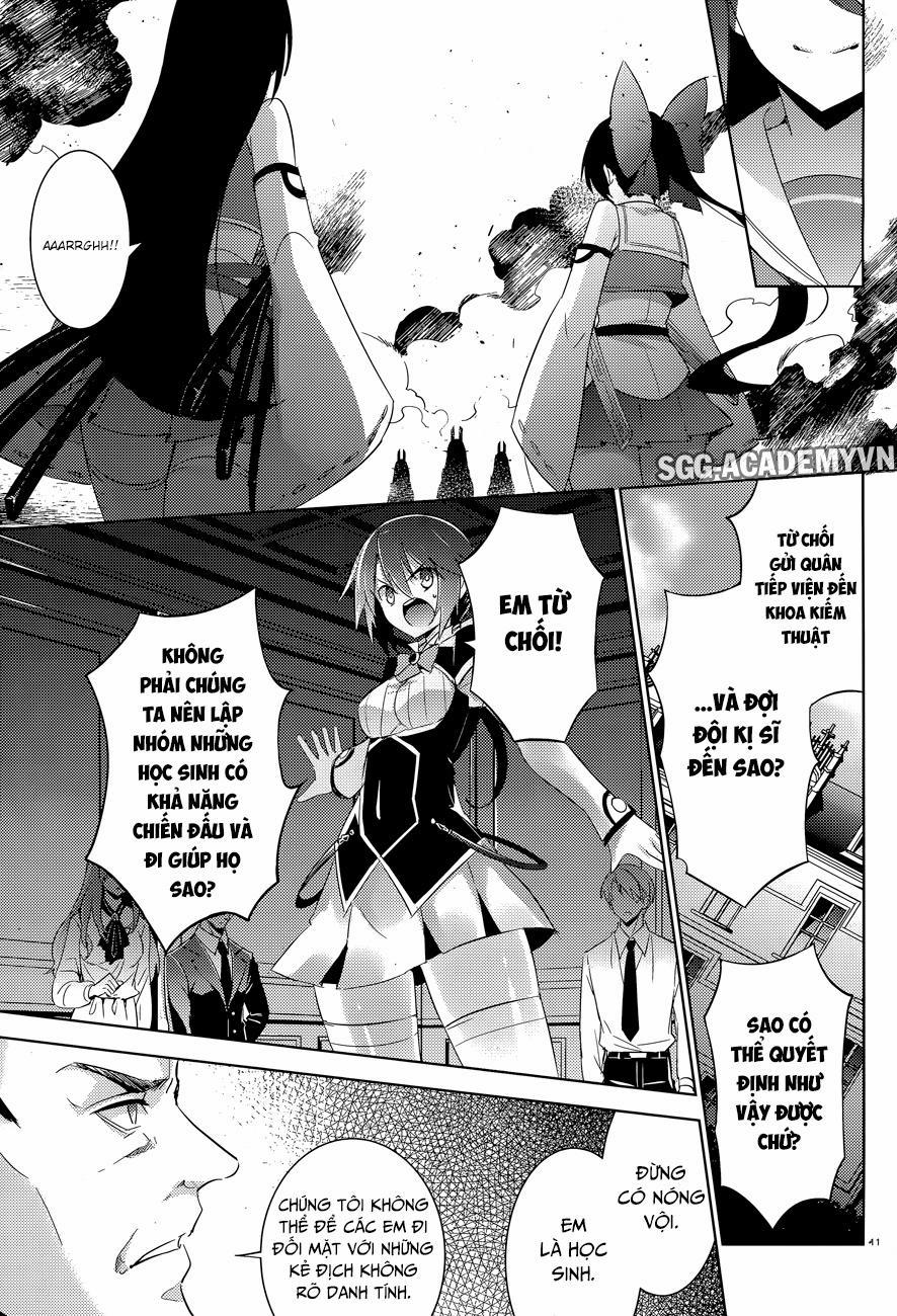 Magika No Kenshi To Shoukan Maou 35 trang 12