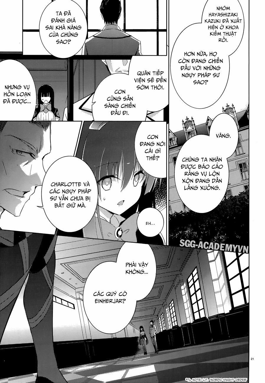 Magika No Kenshi To Shoukan Maou 35 trang 22