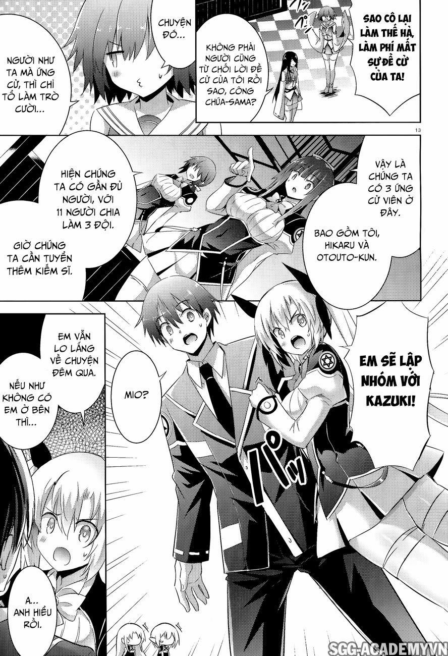 Magika No Kenshi To Shoukan Maou 42 trang 17