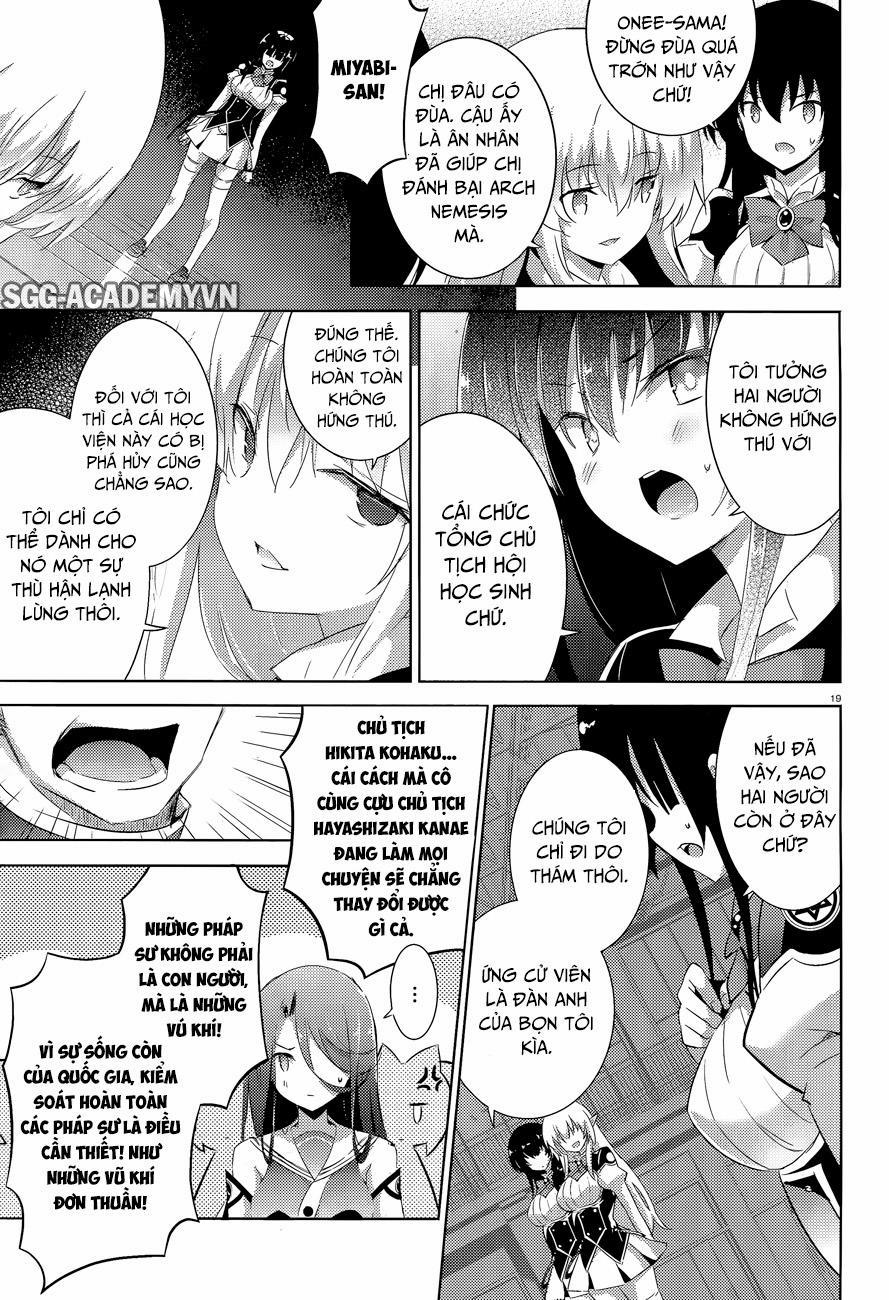 Magika No Kenshi To Shoukan Maou 42 trang 23