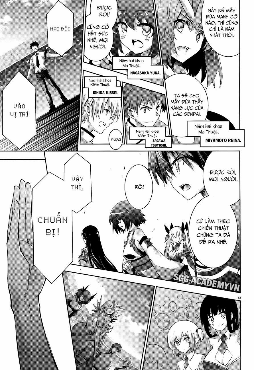 Magika No Kenshi To Shoukan Maou 45 trang 13